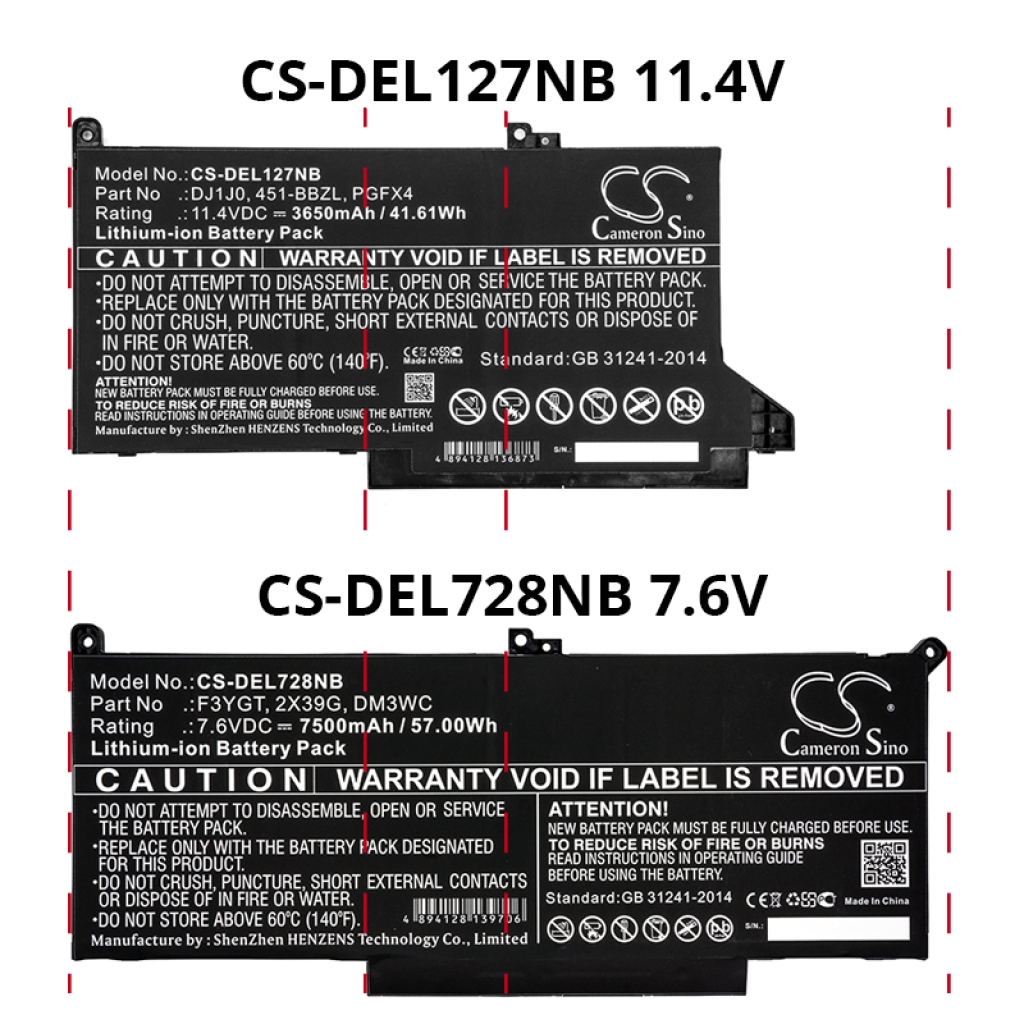 Notebook battery DELL Latitude 5310 2-in-1