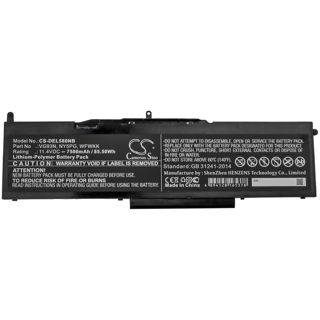 Notebook battery DELL Latitude 5580