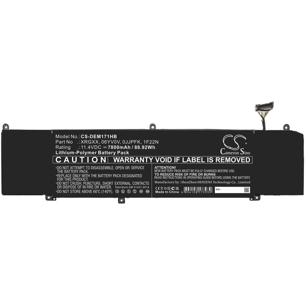 Notebook battery DELL G7 7590