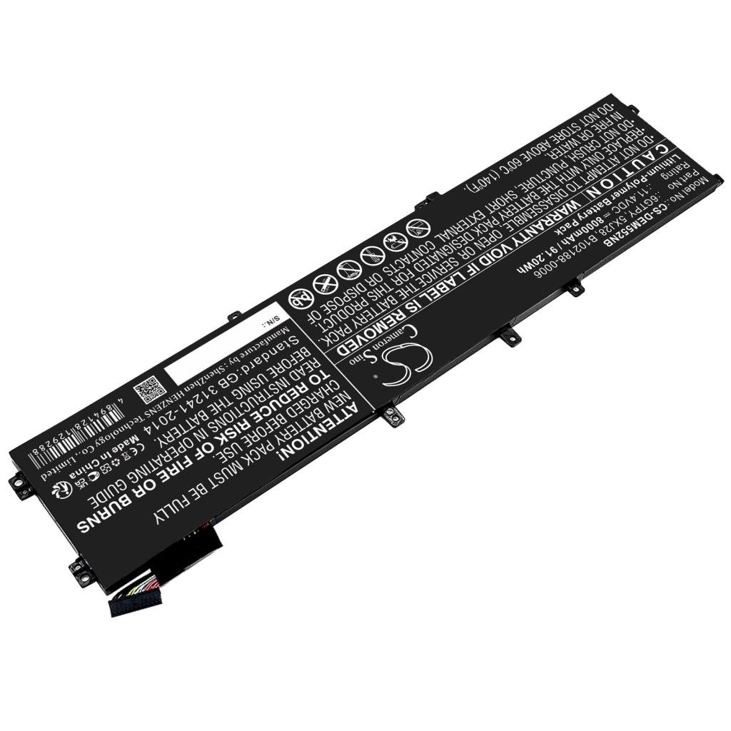 Baterija za prenosnik DELL CS-DEM552NB