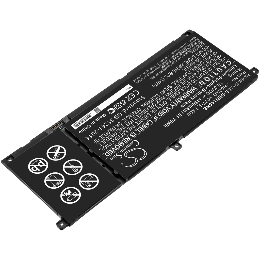 Kompatibilna zamenjava baterije za DELL 9077G,H5CKD,TXD0