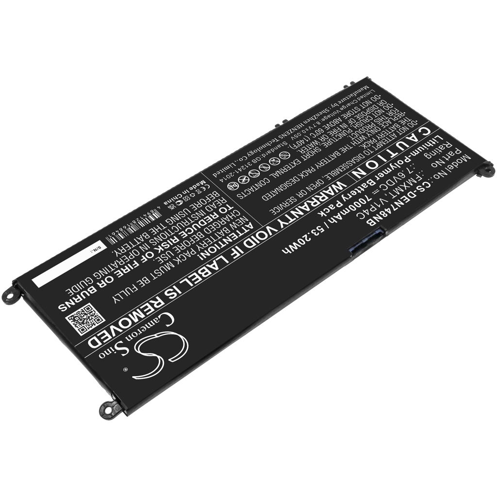 Kompatibilna zamenjava baterije za DELL FMXMT,V1P4C