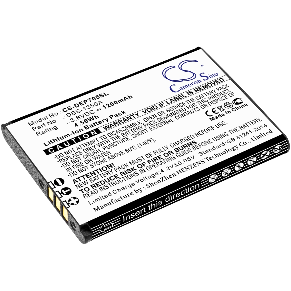 Baterija za mobilni telefon Doro DFC-0180 (CS-DEP705SL)