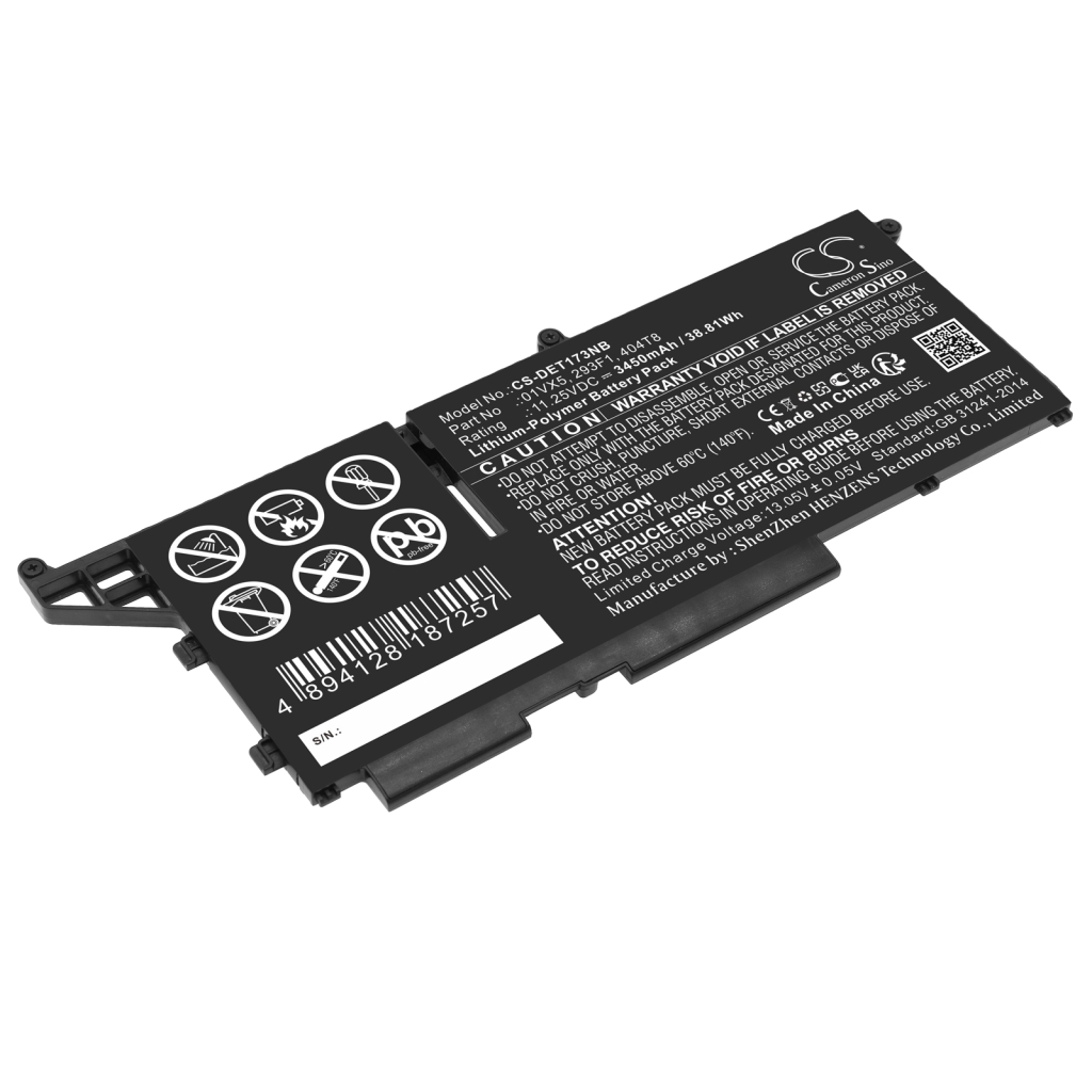 Kompatibilna zamenjava baterije za DELL 01VX5,293F1,404T8