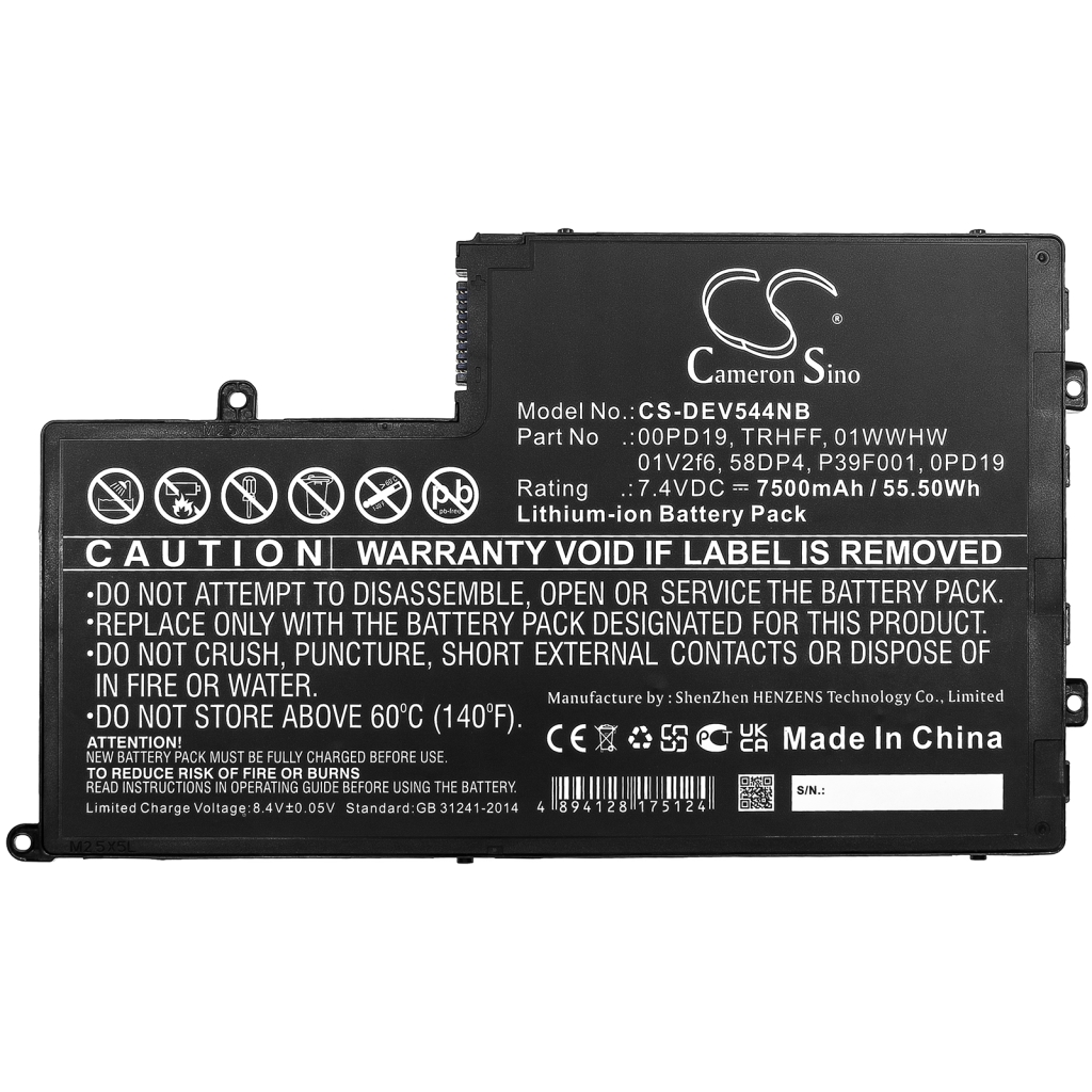 Notebook battery DELL Vostro 14-5480D-1728S