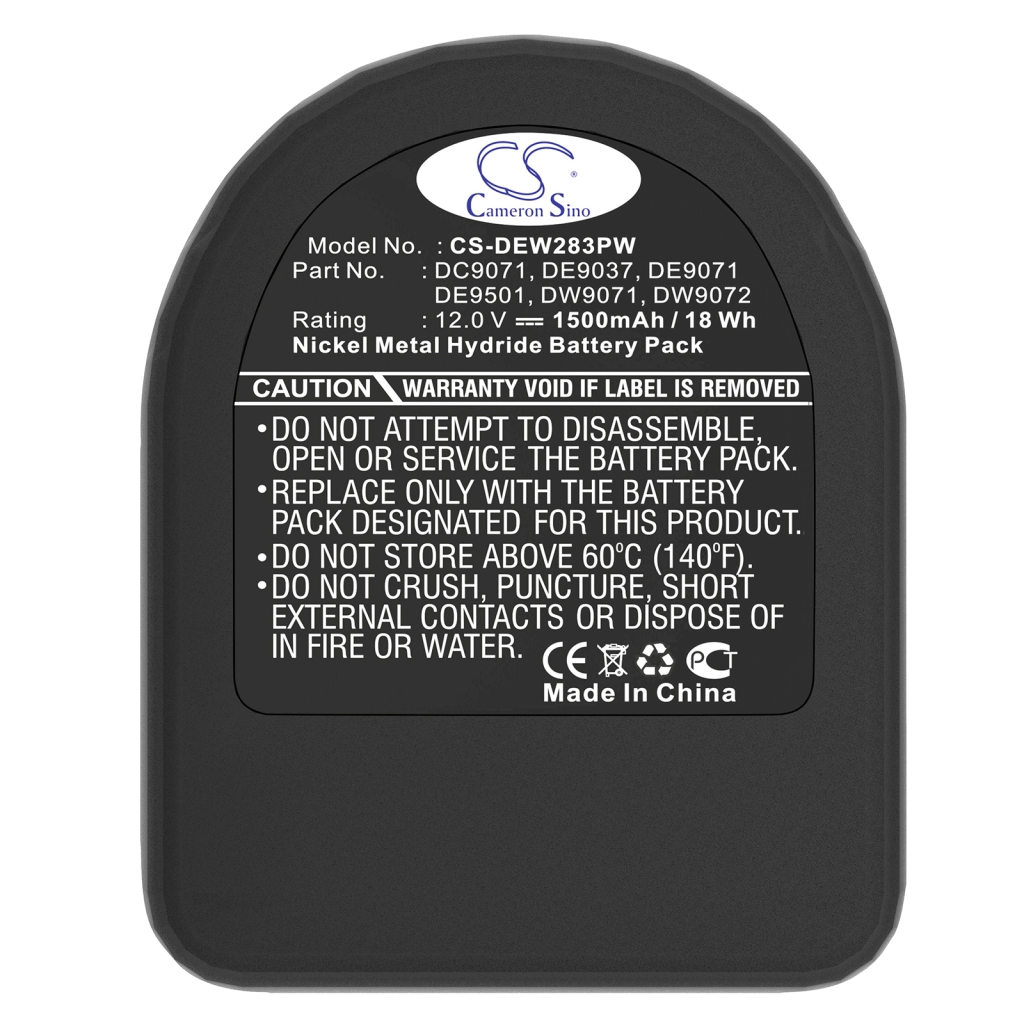 Battery Replaces DW9072
