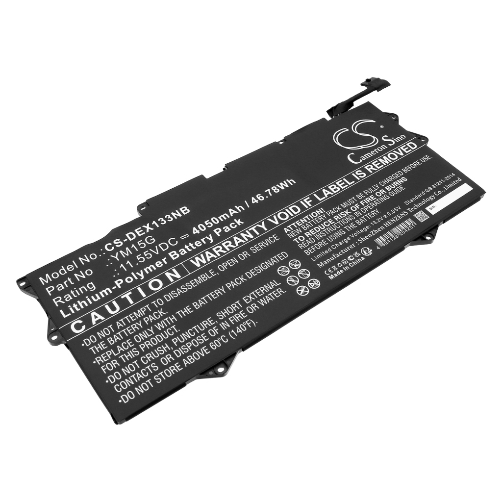 Kompatibilna zamenjava baterije za DELL G9FHC,YM15G