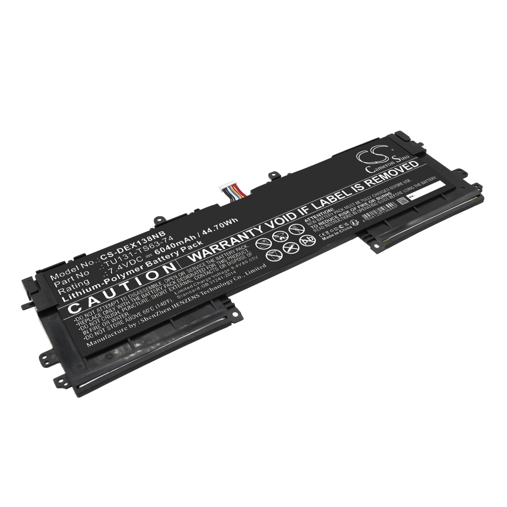 Kompatibilna zamenjava baterije za DELL TU131-TS63-74