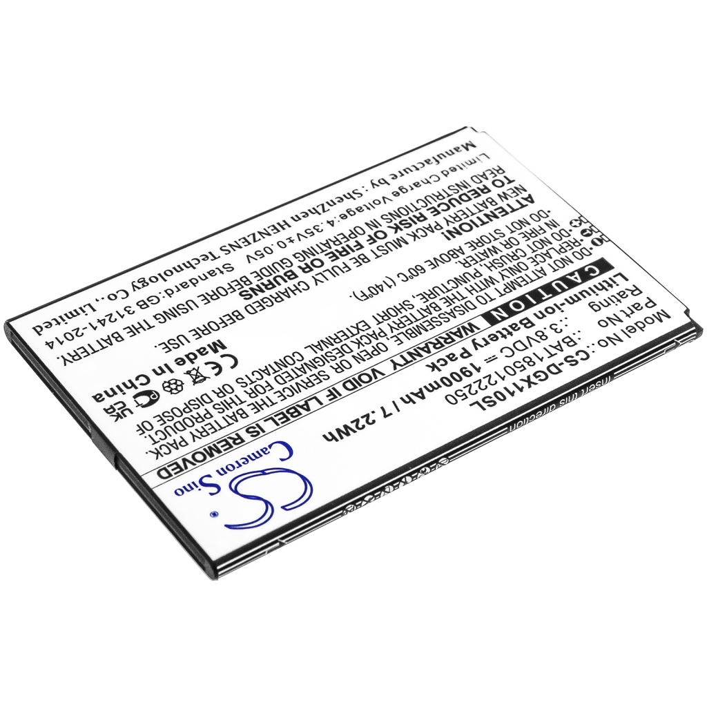 Baterija za mobilni telefon Doogee CS-DGX110SL