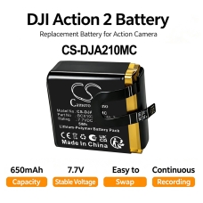 Kompatibilna zamenjava baterije za Dji BCX103-650MAH-7.7V