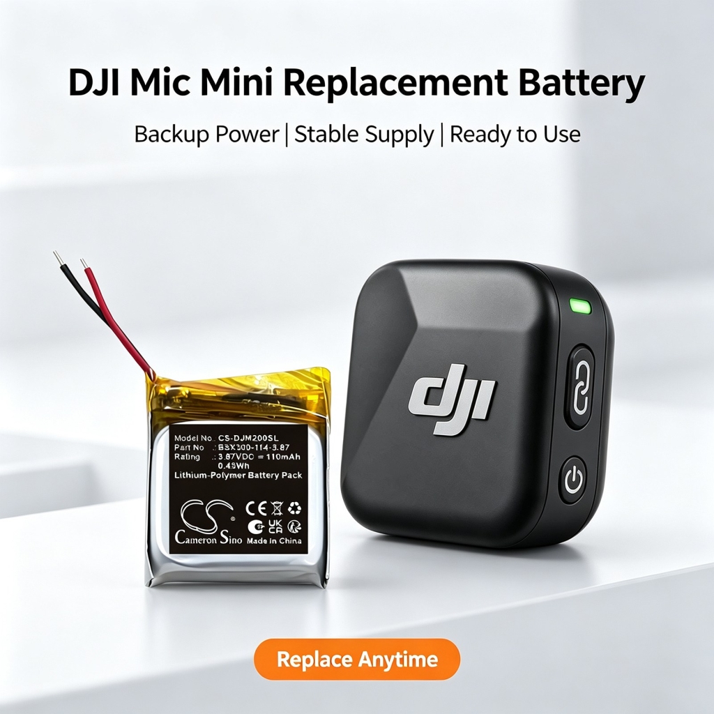 Battery compatible with Microphone battery