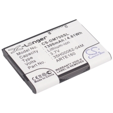 Compatible battery replacement for DOPOD 35H00062-04M,ARTE160