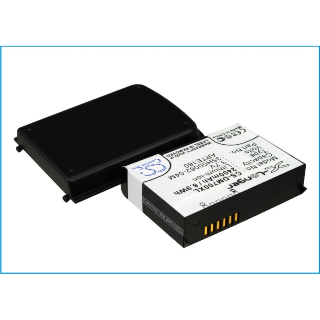 Baterija združljivo z Qtek O2 CS-DM700XL