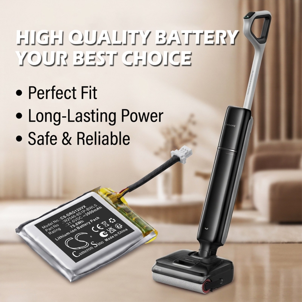 Battery compatible with Dreame