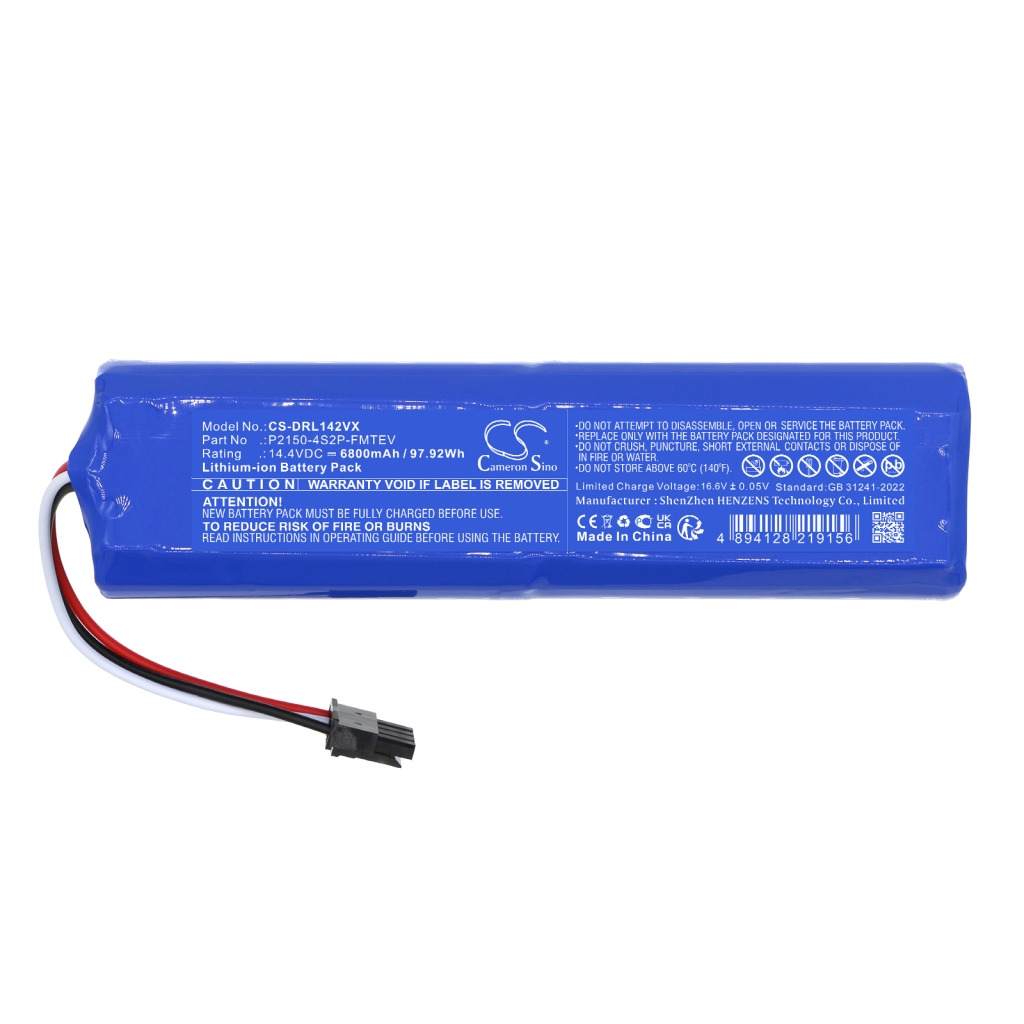 Kompatibilna zamenjava baterije za Dreame P2150-4S2P-FMTEV