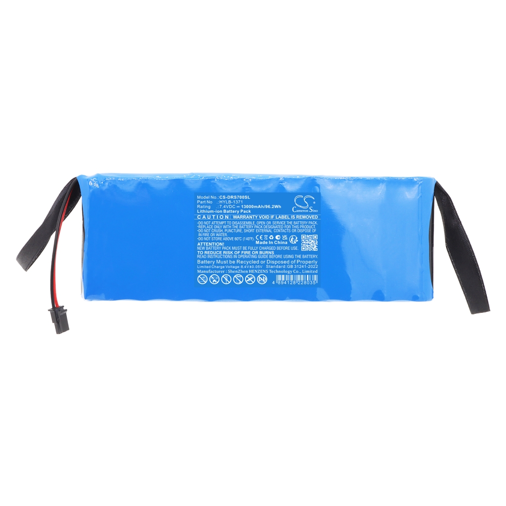 Battery compatible with Deviser Deli CS-DRS700SL