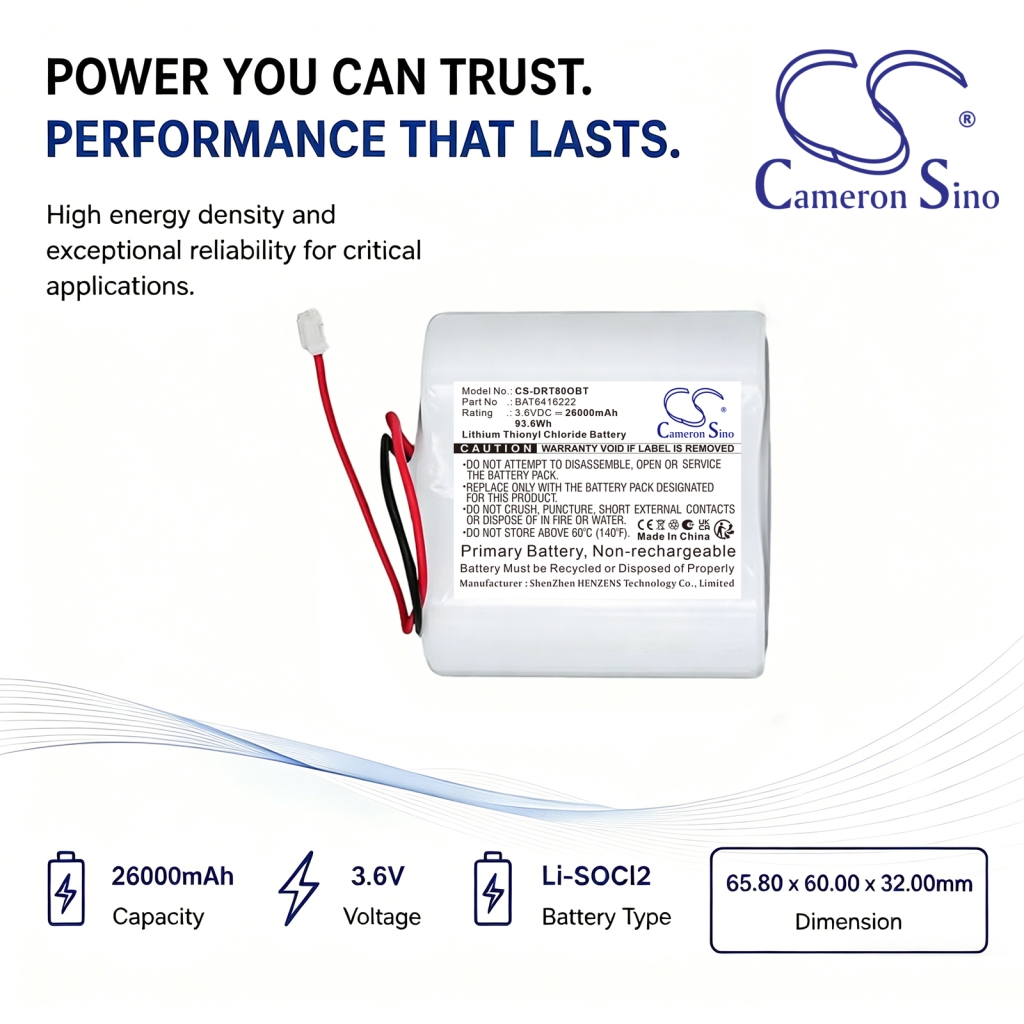 Battery compatible with Delta dore CS-DRT800BT