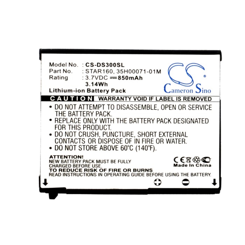 Mobile Phone Battery HTC Startrek 100
