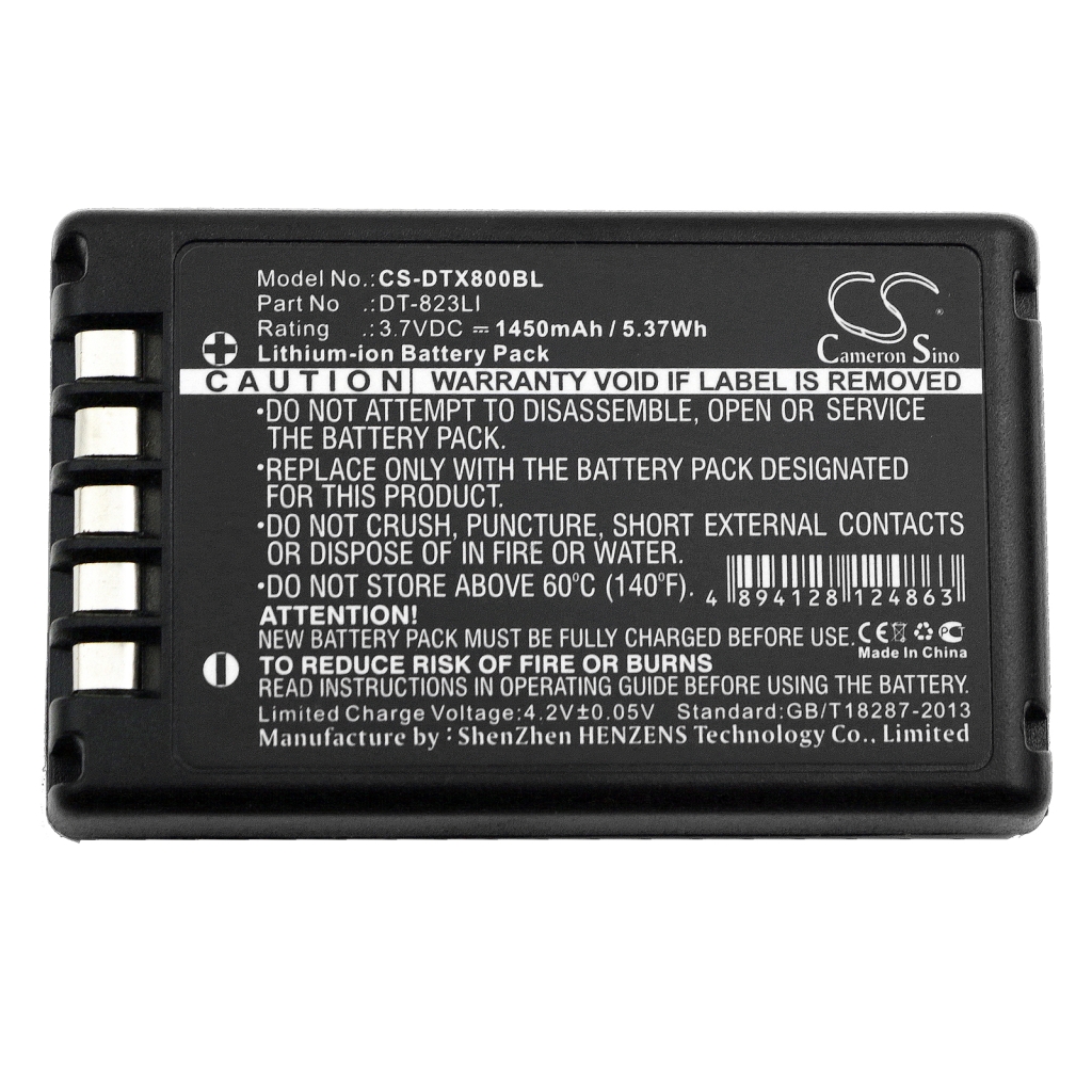 Kompatibilna zamenjava baterije za CASIO DT-823LI