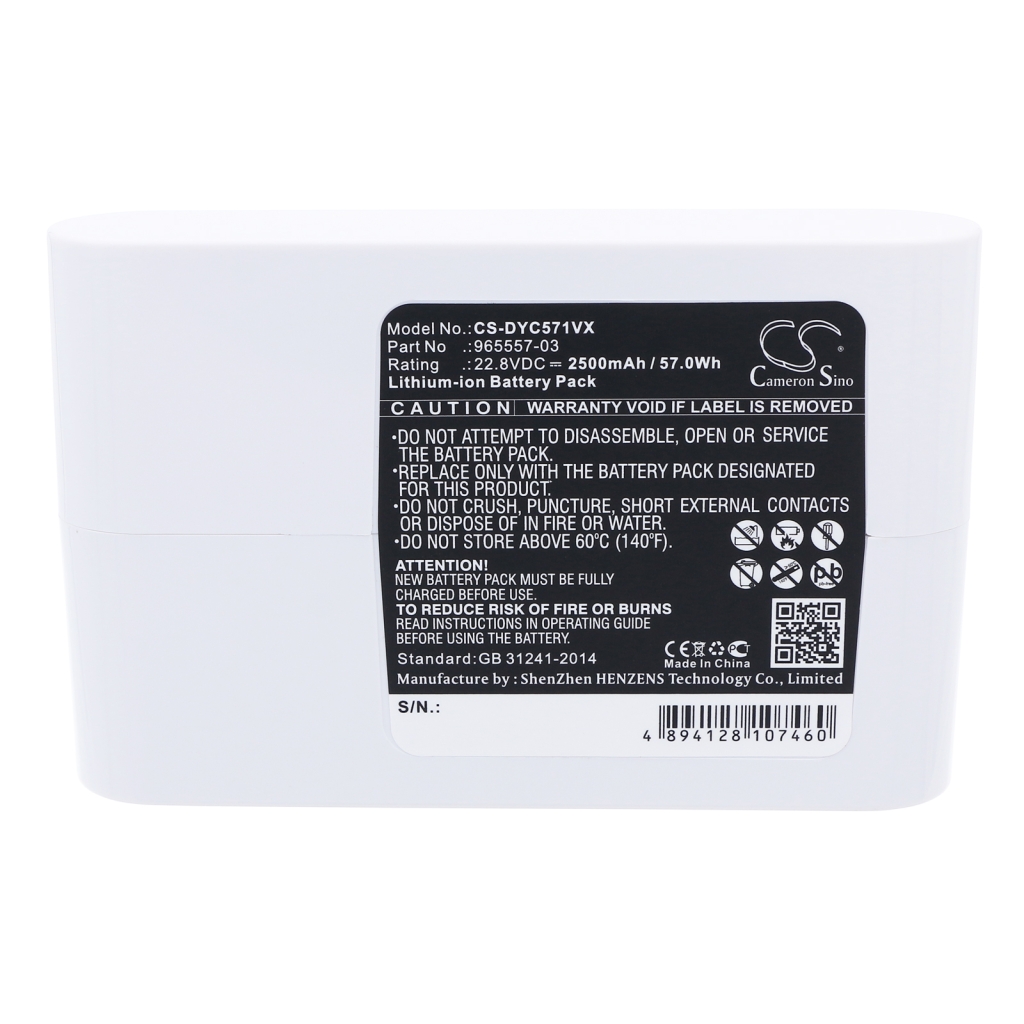 Dyson Vacuum Battery CS-DYC571VX