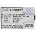 Cameron Sino X-Longer CS-EAC008SL ploski pogled sprednje etikete: X-Longer, 1300mAh/4,81Wh, 3,7VDC, Part ST008