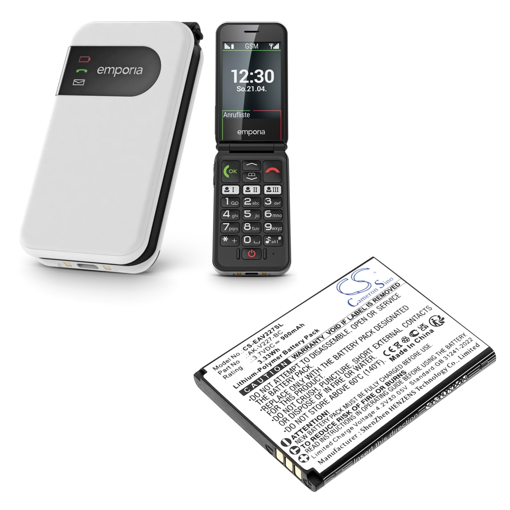 Baterija za mobilni telefon Emporia SIMPLICITYglam (CS-EAV227SL)