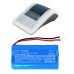 Compatible battery replacement for Elcom 2ICR18650P