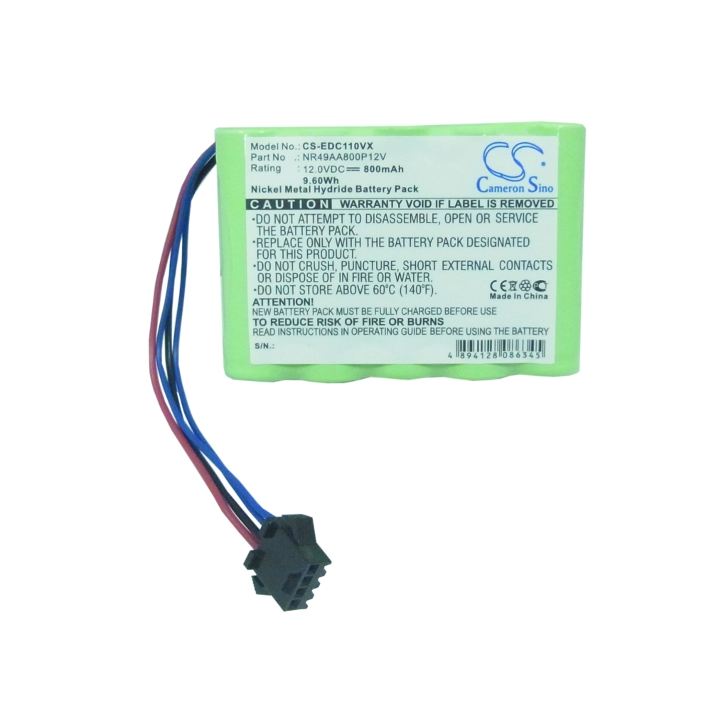 Kompatibilna zamenjava baterije za Ecovacs G80090,NR49AA800P12V