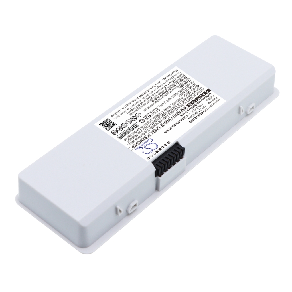 CS-EDS121MD – reverse angled view of white housing with multi-pin connector and mounting clips