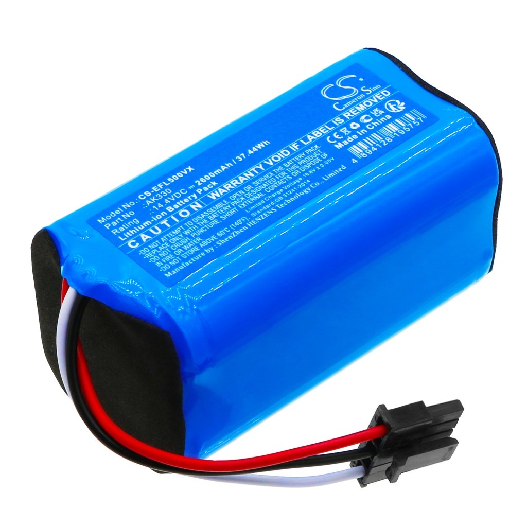 Kompatibilna zamenjava baterije za Eufy 260V-4S1P,AK330