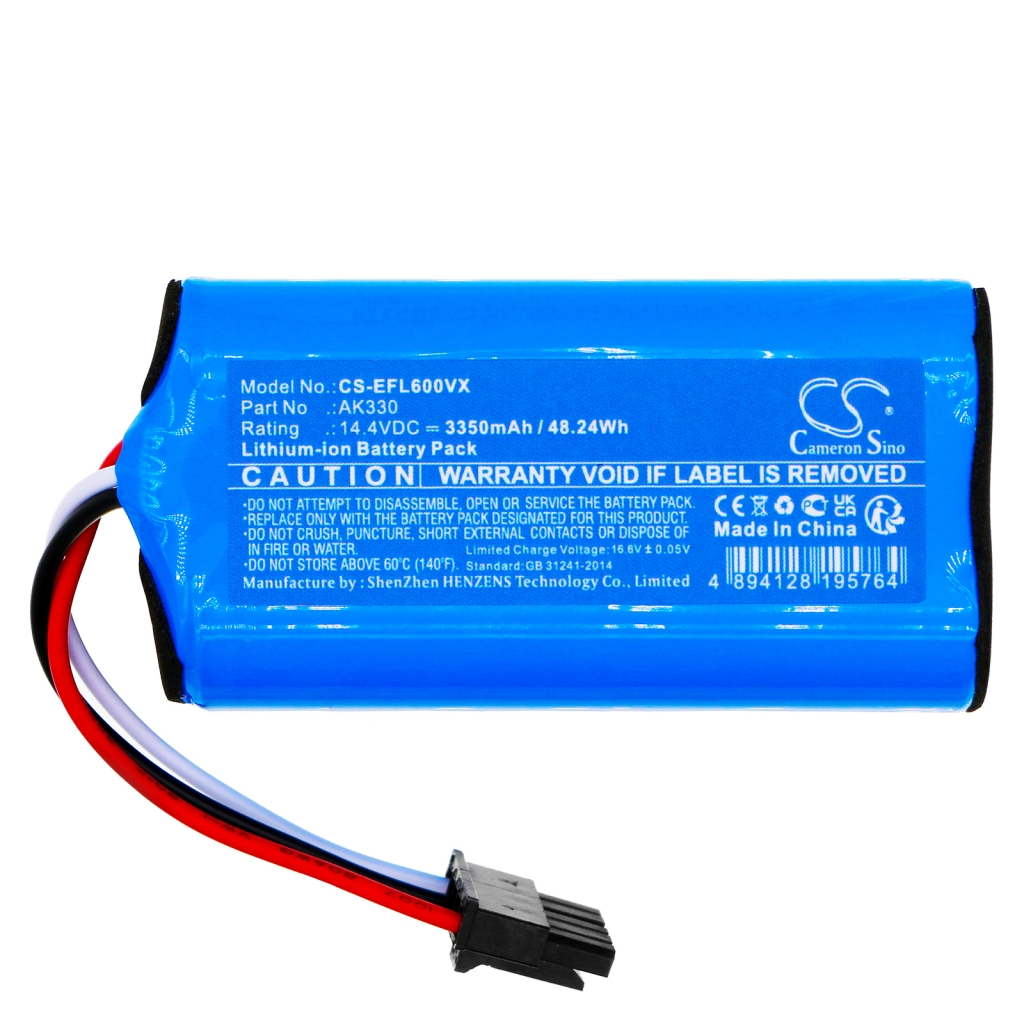 Kompatibilna zamenjava baterije za Eufy 260V-4S1P,AK330