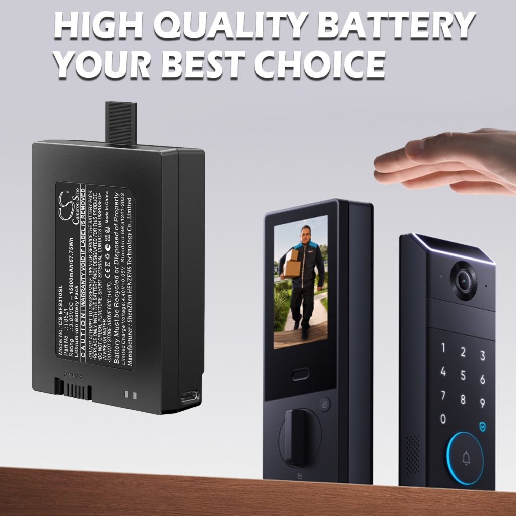 Battery for Eufy FamiLock S3