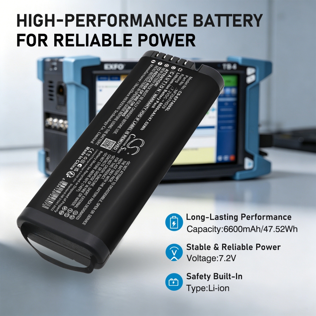Battery Replaces EXFO NF2047HD