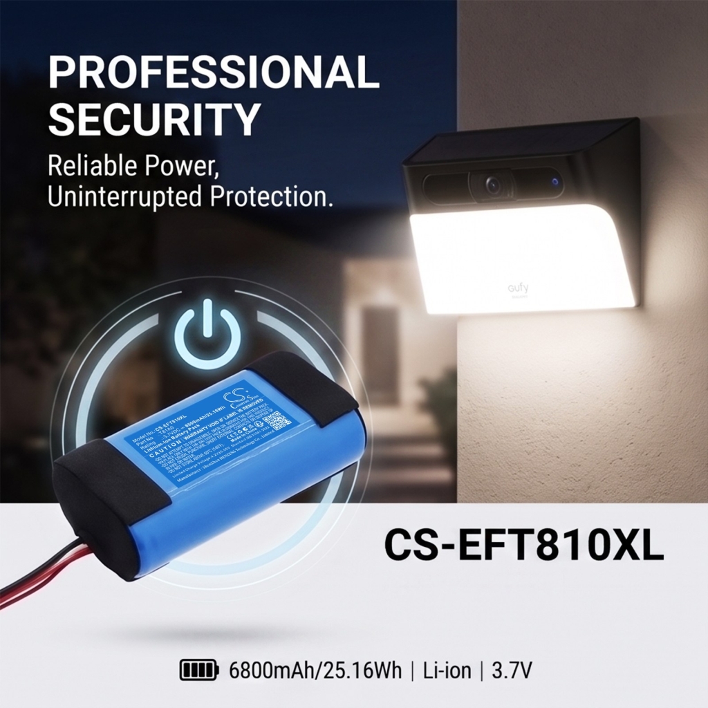 Battery compatible with Eufy