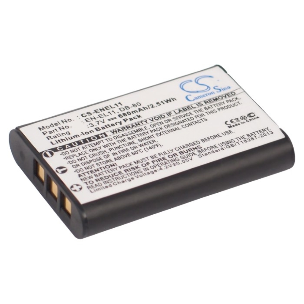 Battery Replaces D-Li78