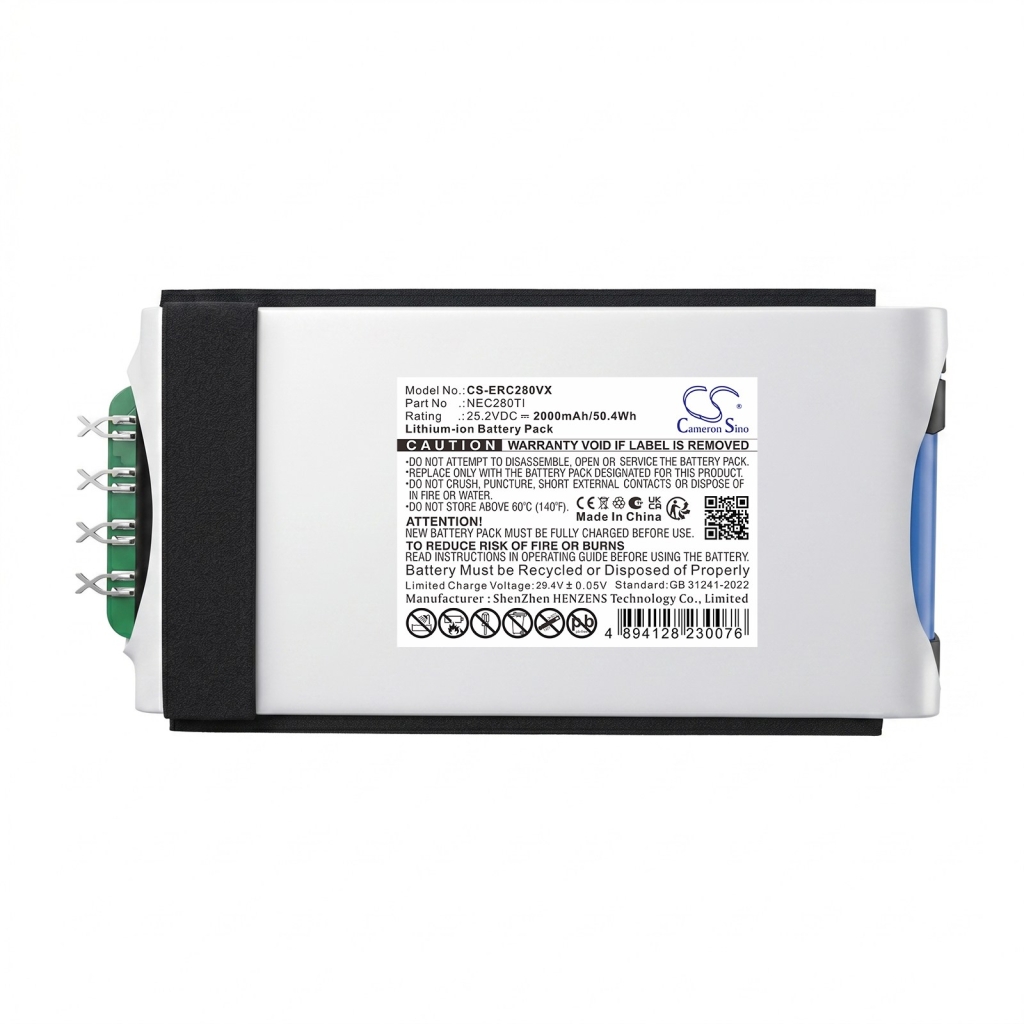 Battery for Eureka NEC285GR