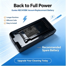 Kompatibilna zamenjava baterije za Eureka NEC410BK