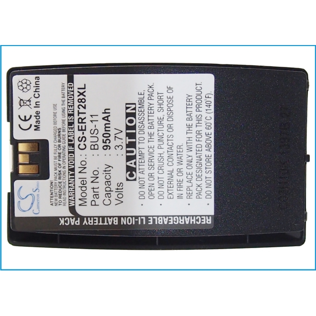 Baterija združljivo z Sony Ericsson CS-ERT28XL