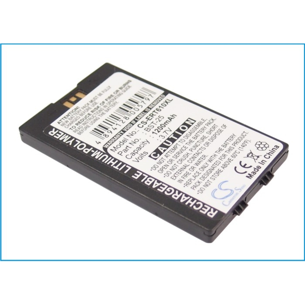 Baterija združljivo z Sony Ericsson CS-ERT610XL