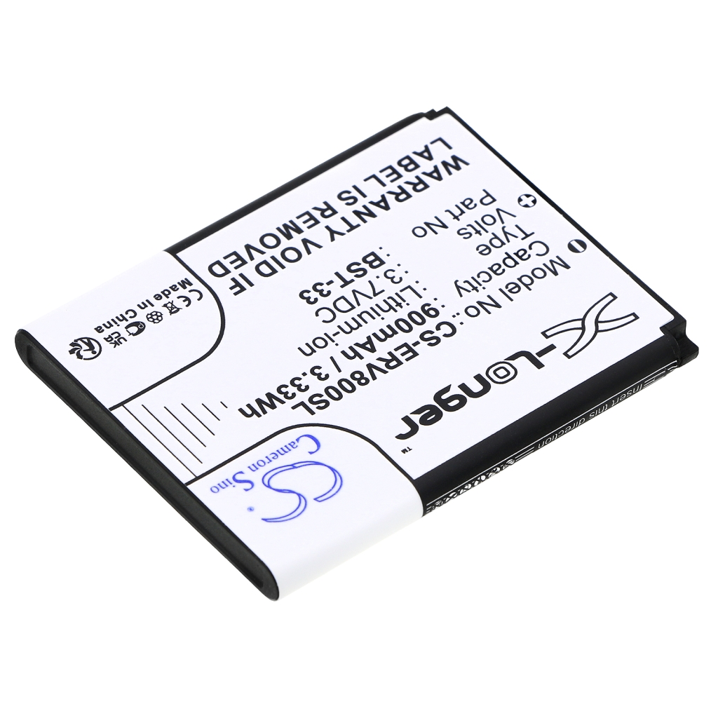 Mobile Phone Battery Sony Ericsson W890