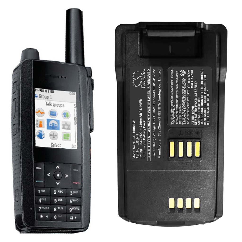 Baterija za dvosmerni radio EADS CS-ETH800TW