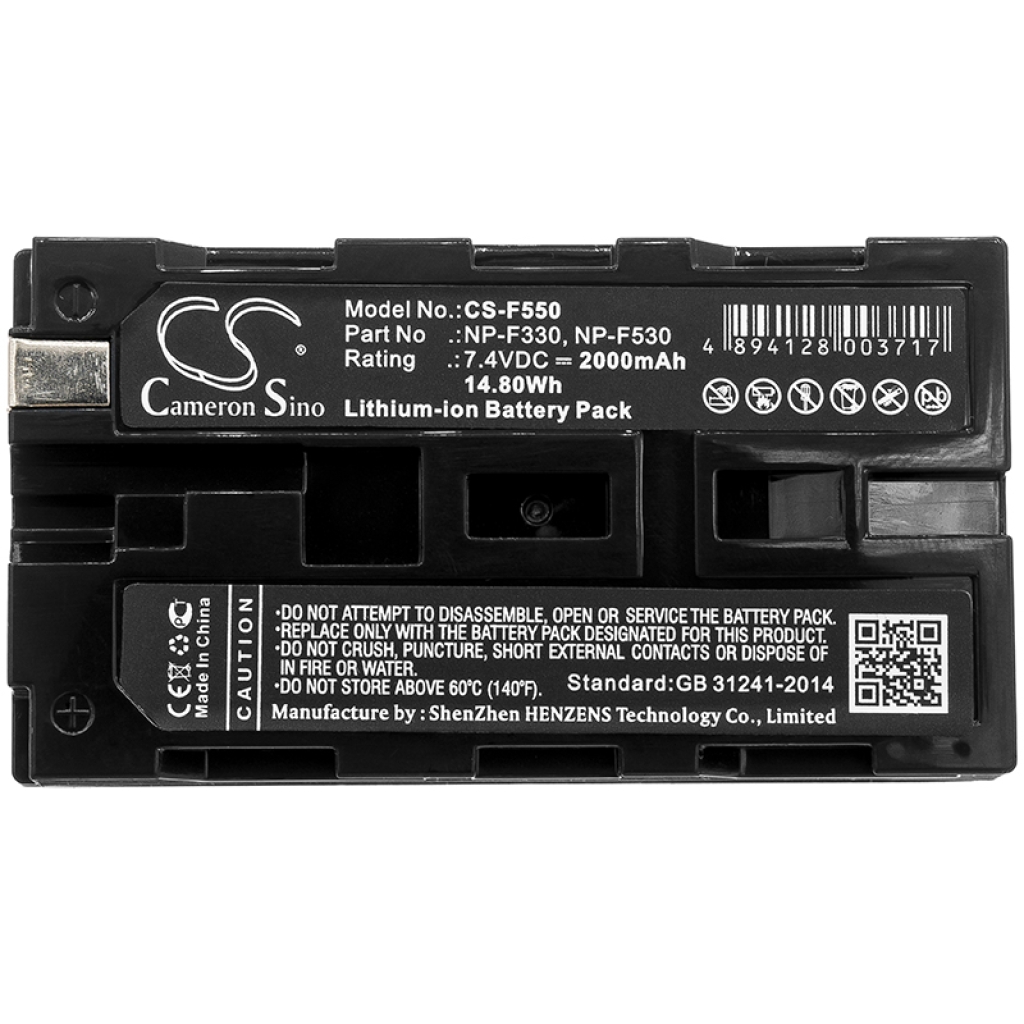 Notebook battery Sony DCR-TRV820E