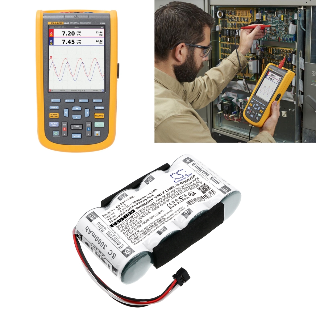 Fluke Scopemeter 120 (Firmware 2.01 version or above)