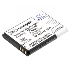 Kompatibilna zamenjava baterije za Fiio HD533443 1S1P