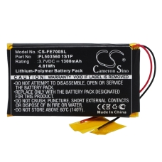 Kompatibilna zamenjava baterije za Fiio PL503560 1S1P