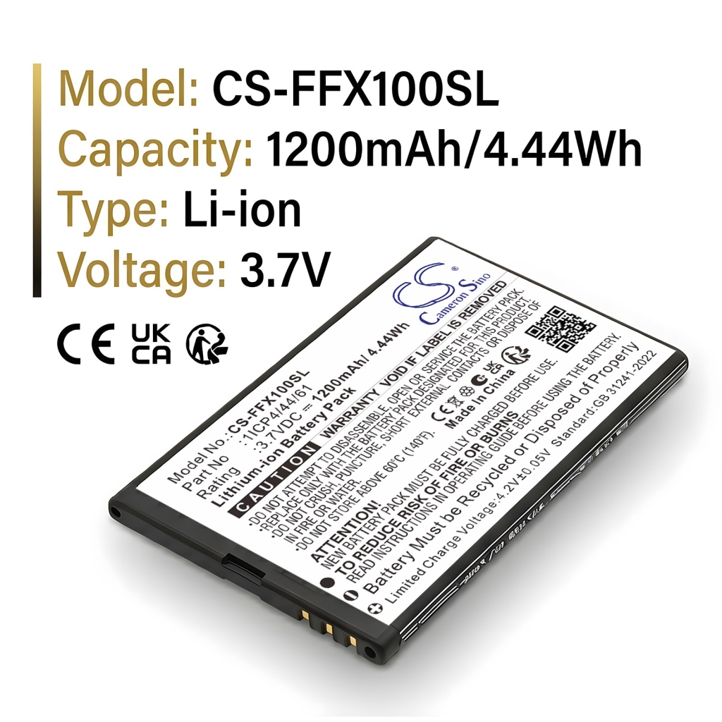 Baterije združljivo z FAMOCO FX110 FX110 CS-FFX100SL