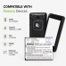 Battery compatible with Famoco