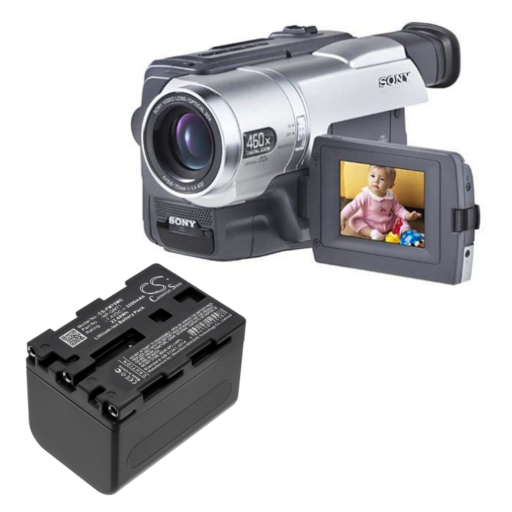 Camera Battery Sony CS-FM70MC