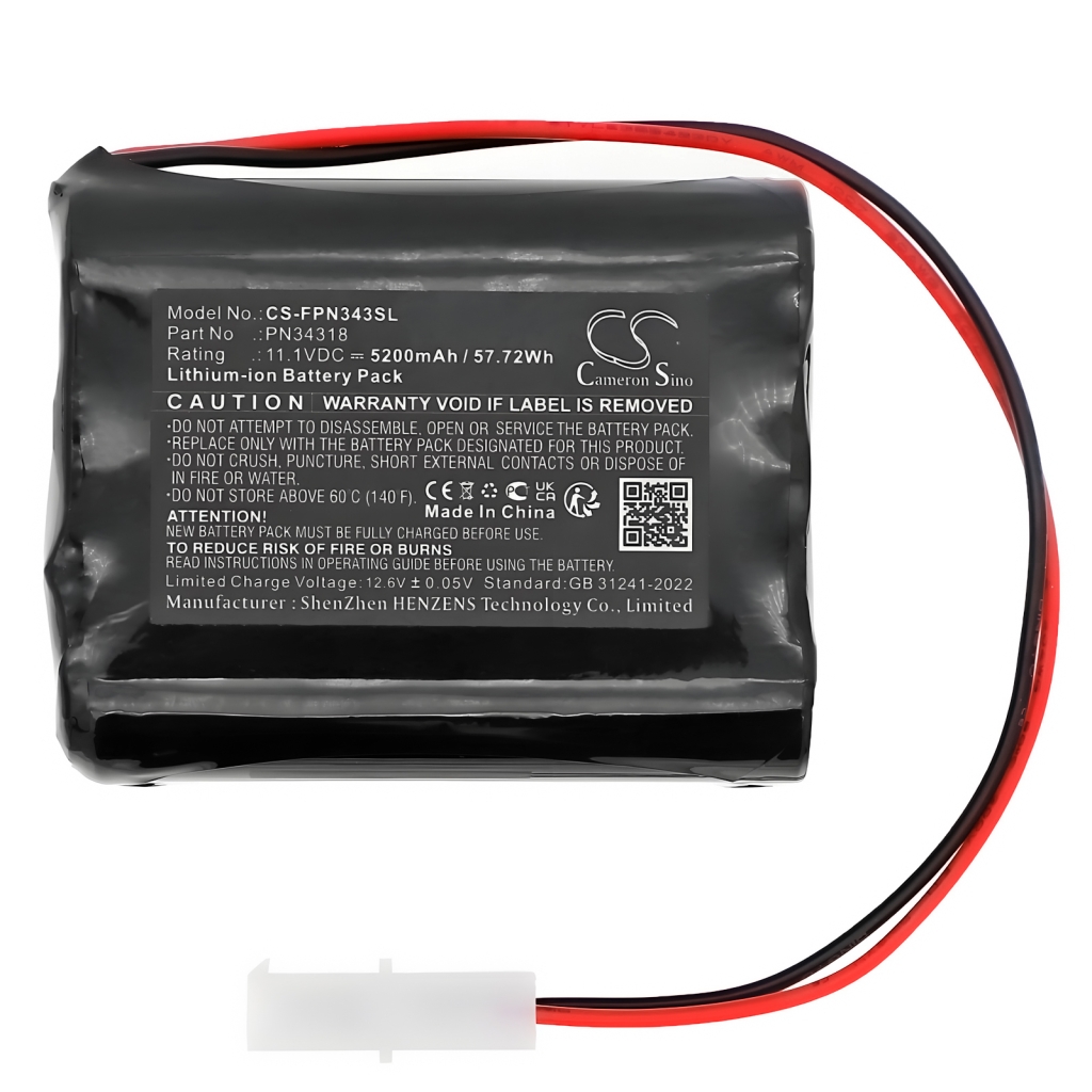 Batteries for sports equipment Foxpro shockwave