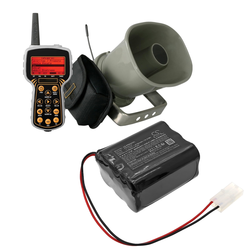 Batteries for sports equipment Foxpro shockwave